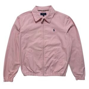 Polo Ralph Lauren Bayport Harrington Windbreaker Jacket Pink M